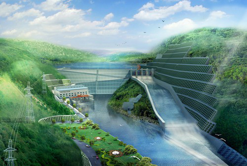 兴安老挝南塔河1号水电站项目